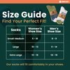 Gripjoy Compression Socks with Grips for Women & Men - 15-20mmHg - Knee High Non-slip Socks