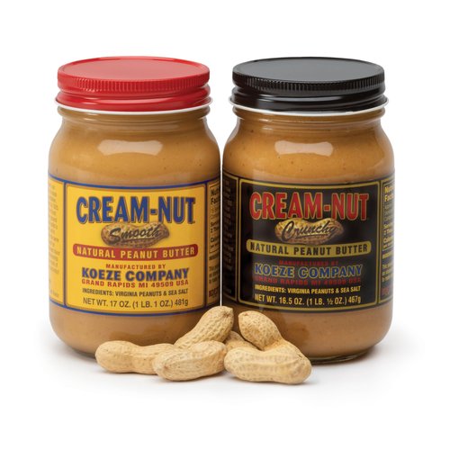 Cream-Nut Crunchy Natural Peanut Butter