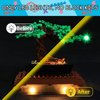 Mililier LED Light Kit for Lego Bonsai Tree 10281 Set, Compatible with Lego 10281 Building Blocks Model(Not Include Blocks Set) (Green)
