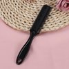 3pcs Hair Cutter Comb Double Side Haircut Scissors Metal Blade Razor Plastic Hair Comb Cutter Trimmer with Stainless Steel Blade Hair Shaper Razor for Both Long and Short Hair (Black)