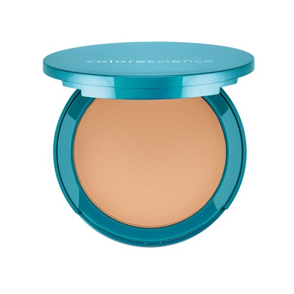 Colorescience Natural Finish Pressed Foundation SPF 20, Medium Bisque, 0.42 Ounce