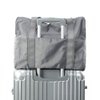 VanFn Foldable Travel Duffel Bag, Sports Duffels Gym Bag, Rainproof Nylon Totes, Sports Shoulder Handbag, Lightweight Duffle Bags For Women & Men, Outdoor Weekend Bag, P.Travel Series (Gray)