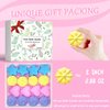 Lanwexy Bath Foot Bombs, 16 Pack Foot Soak with Bath Salt and Tea Tree Oil. Organic Natural Handmade Aroma Pure Essential Oil Bubble Foot Balls for Foot Callus, Dry Cracked, Stubborn Foot Odor Scent.