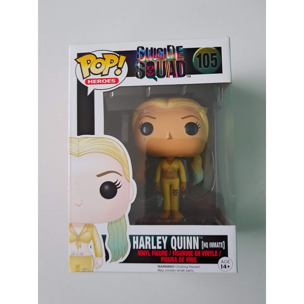 Funko Pop DC Heroes: Inmate Harley Quinn Collectible Figure, Multicolor