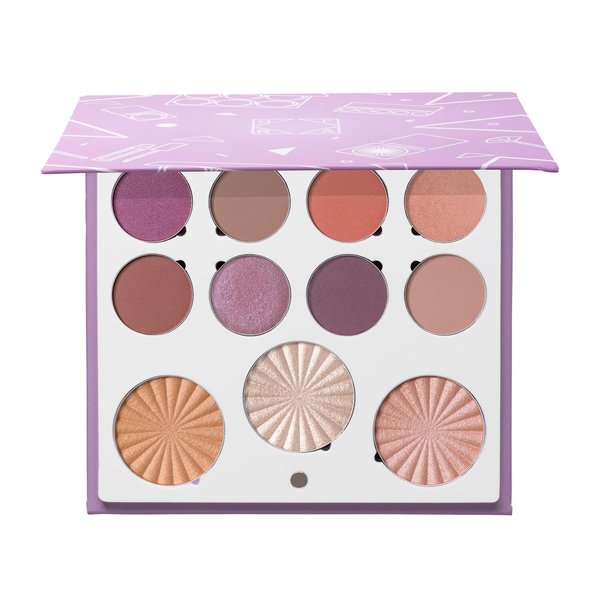 OFRA Mini Mix Face Palette Life’s A Draft - Full Face Makeup Palette - 8 Pigmented Eyeshadows and 3 Highlighters - Travel-Friendly and Cruelty-Free Eyeshadow and Highlighter Palette