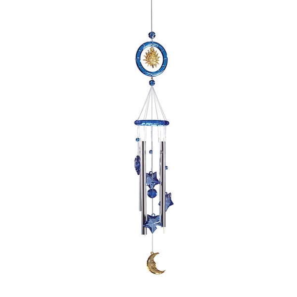 Gifts & Decor Celestial Acrylic Hanging Outdoor Wind Chime