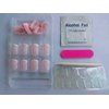 Lifextol French Tip Press on Nails Short Fake Nails Square Stick on Nails Press ons with Adhesive Tabs,24pc Pink Press on Nails French Nails Press on