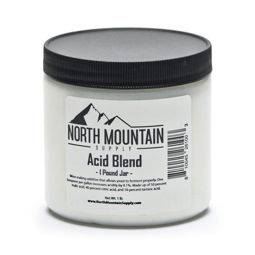 North Mountain Supply Food Grade Acid Blend - 1 Pound Jar