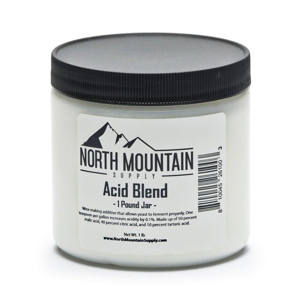 North Mountain Supply Food Grade Acid Blend - 1 Pound Jar