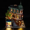 YEABRICKS LED Light for Lego-10297 Creator Expert Boutique Hotel Building Blocks Model (Lego Set NOT Included)