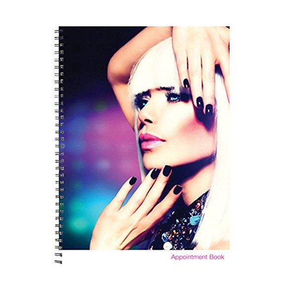 BURMAX Salon Beauty Hair DL Pro 4 Column Appointment Book - BK-DLC203