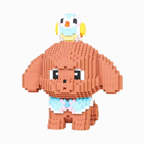 BDYDT Animal Dog Teddy Micro Building Blocks Set（3832PCS） Gift for Adults and Kids