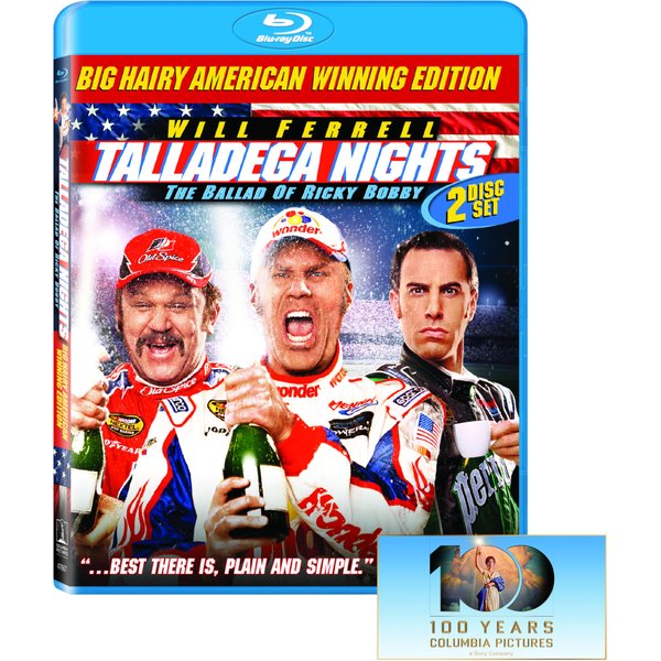 Talladega Nights: The Ballad of Ricky Bobby [2-Disc Blu-ray – Theatrical + Unrated]
