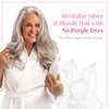 Maison 276 HYDRATE Shampoo for Silver, Gray & Blonde Hair, Tone-Correcting Shampoo, NOT a Purple Shampoo, Neutralizes Brassiness & Replenishes Hair Moisture, Sulfate-Free, 1, 8 oz Bottle