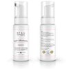 Eyelash Extension Foam Cleanser Shampoo & Brush (150ml) - Oil Free Sensitive Paraben & Sulfate Free Eyelid/Lash Foaming Wash Cleaner To Remove Makeup & Mascara - Ideal For Salons And Home Care