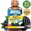 MYVIDAPURE BLACK RASPBERRY SEED OIL WILD GROWTH RAW. 100% Pure VIRGIN UNREFINED Undiluted 0.5 Fl.oz.- 15 ml. For Face, Skin, Hair, Lip Care.