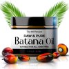 The 100 Percent Pure and Raw Batana Oil for Hair Growth Dr Sebi Organic Sourced from Honduras 4.2 OZ / 120g - Cold Pressed - 100% Pure - Hair Growth Oil - Hair Oil for Hair Growth - Botana Oil