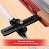 GOINGMAKE Thin Rip Jig Table Saw Jig Guide for Making Repetitive Narrow Thin Strip Cuts Woodworking Tools Fast Thin Ripping Guide for Table Saw Band Saw Router Table Fits for 3/8" x 3/4" T Slot