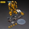 JOYTOY Warhammer 40,000 1/18 Action Figure Imperial Fists Legion MkIII Tactical Squad Legionary with Legion Vexilla Collection Model Christmas Birthday Gifts