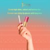 Juvia's Place Lip Gloss Glass It's Electric - Gold Shimmer,16 oz, Clear, Plump, Long Lasting Non-Sticky Luscious High Shine,Glides on Richly Glossy and Smooth