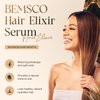 BEMSCO 4 in 1 Hair Elixir - Rosemary, Jojoba, Argan, Batana Oil For Hair Growth, Hair Treatment, Hair Scalp Oil, Hair Care Serum For Women And Men 1 Fl Oz