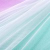 XiDi Curtains for Girls Bedroom Decor, Rainbow Curtains for Kids Room Decor, Purple Blackout Curtains for Little Girl Room, Unicorn Wall Decals Pink Curtains Green, 63 Inches Long 34 Wide 1 Panel