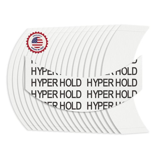 Sunshine Tape Hyper Hold Hairpiece Wig Tape | Double Sided Ultra Hold Toupee Adhesive | Made in USA | 36 Tape Strips | CC Curve Waterproof Contour