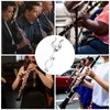 Clarinet Sheet Music Clip, Clarinet Lyre Music Clip Music Book Clip Clarinet Music Holder Music Book Clip for Practicing Beginners Marching Band