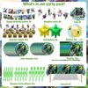 Legend Birthday Party Decorations, Legend Party Supplies Set Include Banner, Hanging Swirls, Tablecloth, Tableware, Balloons, Cake Toppers