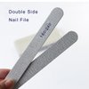 Nail File 20 PCS Professional Double Sided 180/240 Grit Durable Nail Files Manicure Tool and Nail Buffering Files