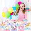 Chilfamy Unicorn Birthday Decorations, 9Pcs Rainbow Unicorn Honeycomb Centerpieces Party Table Decors for Kids Girls Baby Shower Birthday Party Supplies