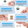 Ingrown Toenail Removal Tool Kit: 113pcs Ingrown Toe Nails Clipper for Thick Curved Nail Remover Set Straightener Corrector Patch and Strips