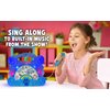 eKids Blues Clues Toy Sing Along Boombox for Kids, Musical Toy for Toddlers, Kids Boombox with Microphone and Built-in Music, Connects to Mp3 Player Aux in Audio Device