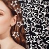 Vodolo Star Hair Clips,20 PCS 2000s Y2K Sliver Star Barrettes,Non Slip Metal Snap Star Hairclips Hair Accessories for Girls Women