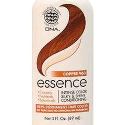 DNA ESSENCE Hair Color, infused with Henna, Nutrients & Botanical, No Ammonia, No Parabens, No Peroxide (COPPER 960)
