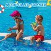 VICHTOP Pool Party Favors, Summer Beach Party Favors for Kids, Pool Party Decorations Supplies Including Beach Balls, Kids Sunglasses, Bubble Wands (36PCS Party Favors)