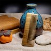 Moreinday Wooden Comb Wood Comb for Women Hair Comb Green Sandalwood Comb for Men