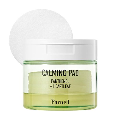 Parnell Panthenol Heartleaf Calming 60 Pads, Hydration Pads for face, Korea Skin Care, Korea Beauty