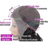 PRIMELACE Kinky Curly Lace Front Wig 20 inch Kinky Curly Wig, HD Transparent 180% Density 13x4 Lace Front Wigs Human Hair Pre Plucked Kinkycurly Afro Wig