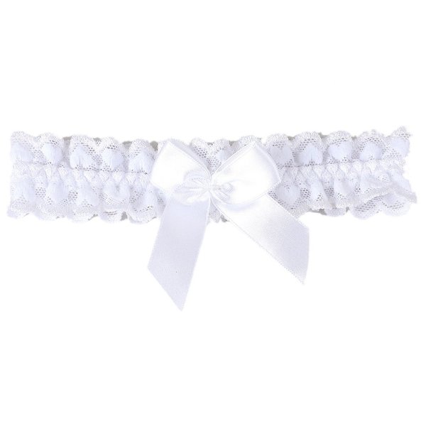 White Lace Garters Wedding Garter for Bride Plus Size Bridal Garters for Women