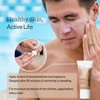 Dermasport Skin Care Set for Swimmers: SPF 50 Sport Face Sunscreen & Gentle Facial Cleanser - Essential Duo for Pre and Post-Swim Protection & Nourishment, Designed for Smooth, Youthful Skin