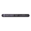 Beauty Secrets Black 4-Way Nail File