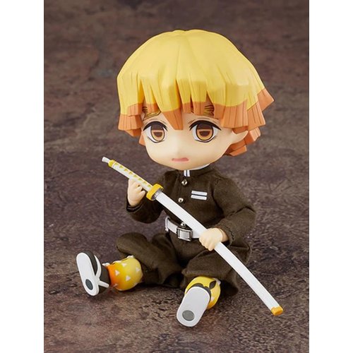 Good Smile Demon Slayer: Kimetsu no Yaiba: Zenitsu Agatsuma Nendoroid Doll Outfit Set, Multicolor
