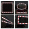 SWRT DOT-C2 Reflective Tape 2 Inch x 160 Feet Red White Reflective Tape Outdoor Waterproof Conspicuity Strong Adhesive Reflector Tape Warning Safety Reflective Tape for Vehicles Trailers Boats Signs
