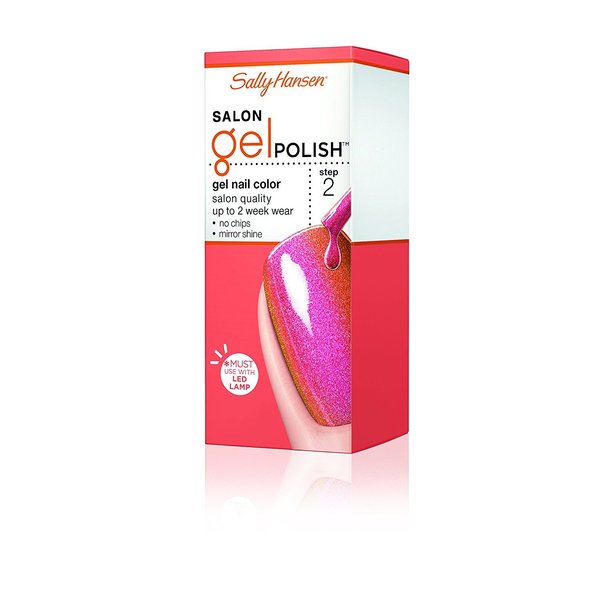 Sally Hansen Salon Pro Gel Nail Polish Lacquer, Lady Luster, 0.24 Fl. Oz.