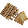 Holy Land Market Bethlehem Olive Wood Pen Blanks - 10 Pack, 3/4" x 5-5.5", Includes Authenticity Cards, Historic Crafting Material