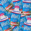 The Right Stuff electrolyte drink concentrate - 10 Pouch Box - Strawberry Kiwi