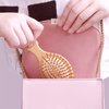 Sofmild Mini Travel Bamboo Hair Brush for Women/Men/Kids - Anti-Static Small Detangling Brush Glide Through Tangles with Ease