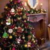 Funrous 48 Pcs Christmas Crafts Kits for Kids, Christmas Arts and Crafts DIY Christmas Ornaments Kit Make Your Own Christmas Craft Projects for Kids Ages 3 4 5 6 8 12