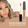Frankie Rose Cosmetics Lil Secret Full Coverage Concealer, Neutral, Cream, 9 Flattering Tones